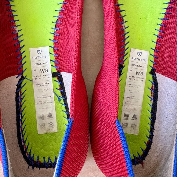 Rothy's The Point in Chili Red (Size 8) - Picture 8 of 8